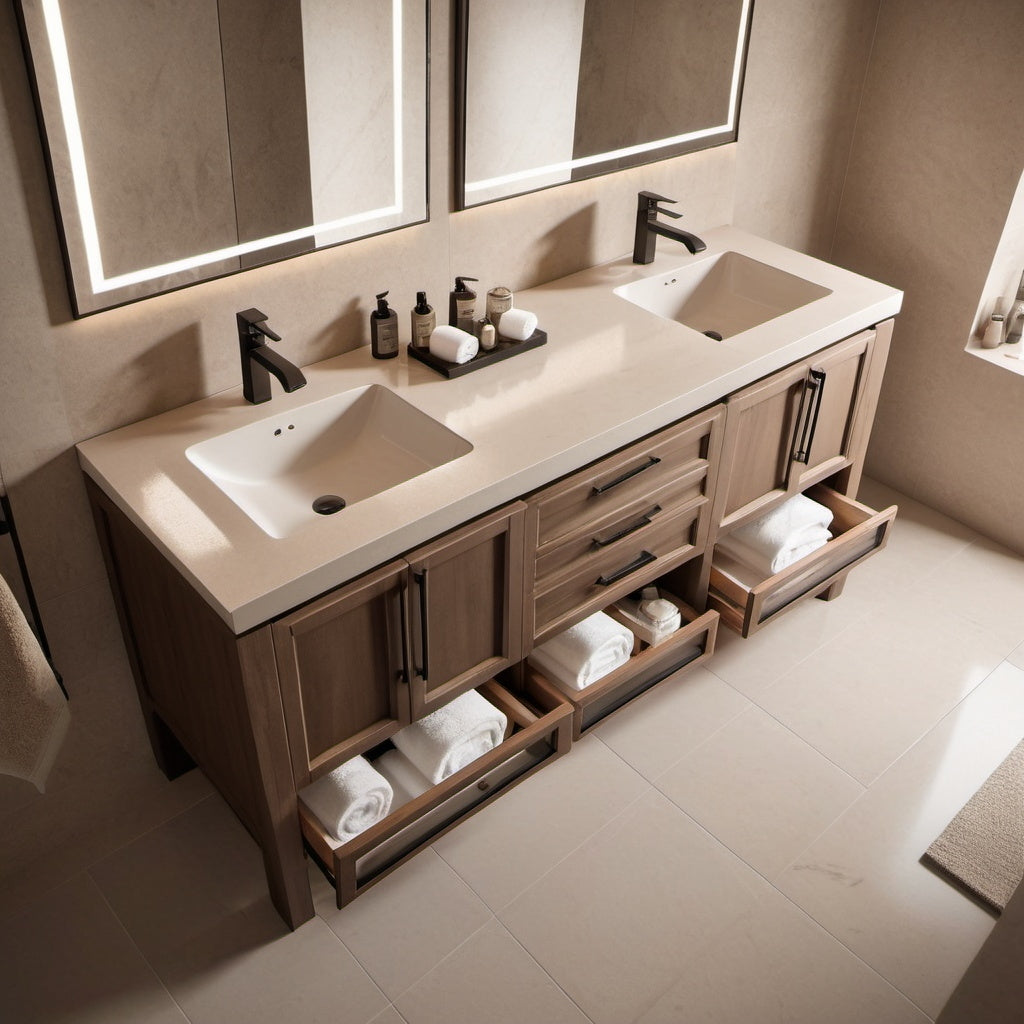 Bathroom Double Sinks