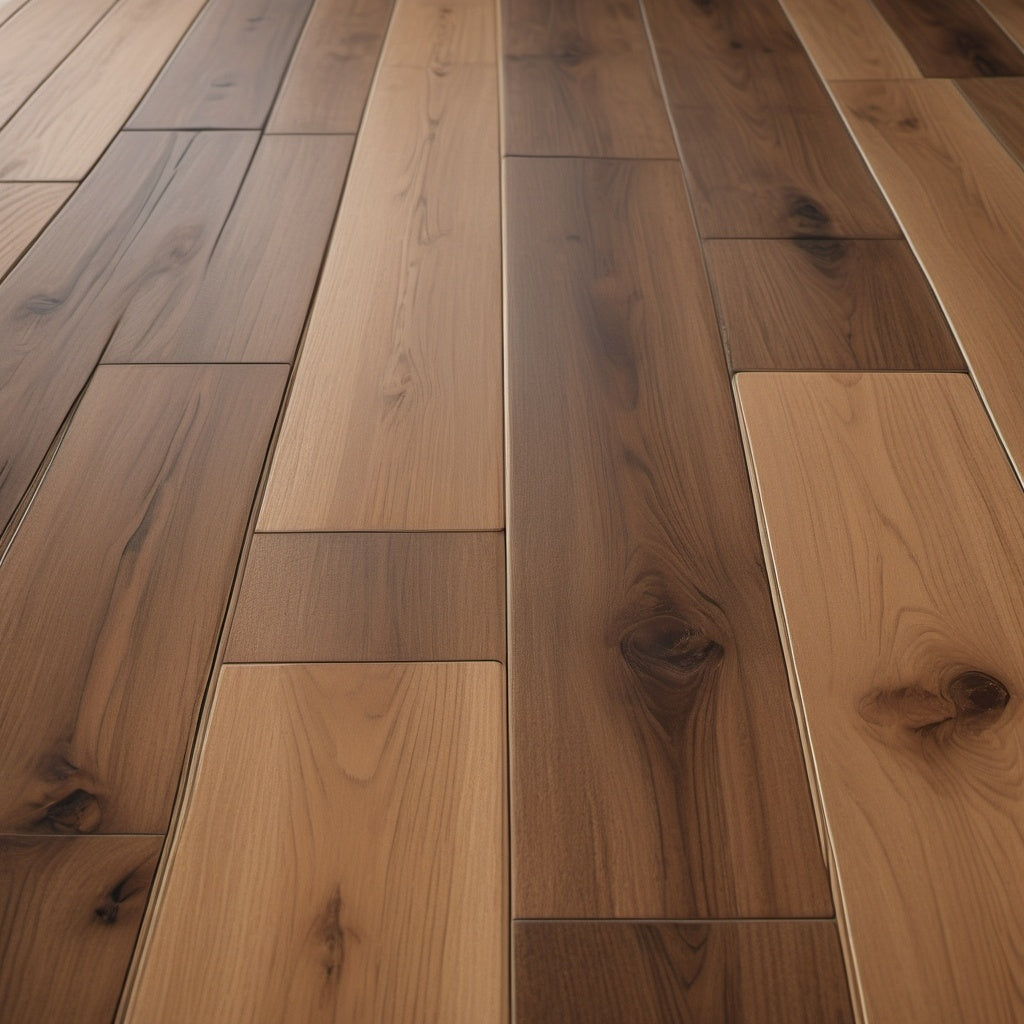 Engineered wood flooring