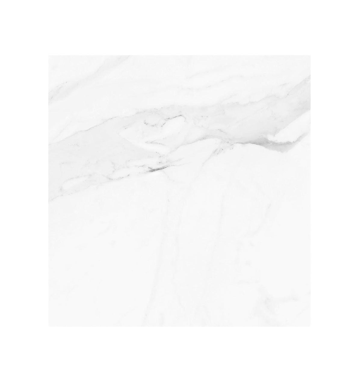 Ceramic Tile - Calacata White Satin 24x24 in 15.50 SF Box 24x24 in White Satin