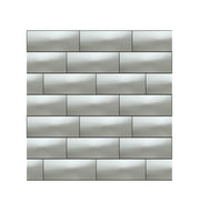 Ceramic Wall Tile White Matte 3x6 in 18.75 SF Box 3x6 in