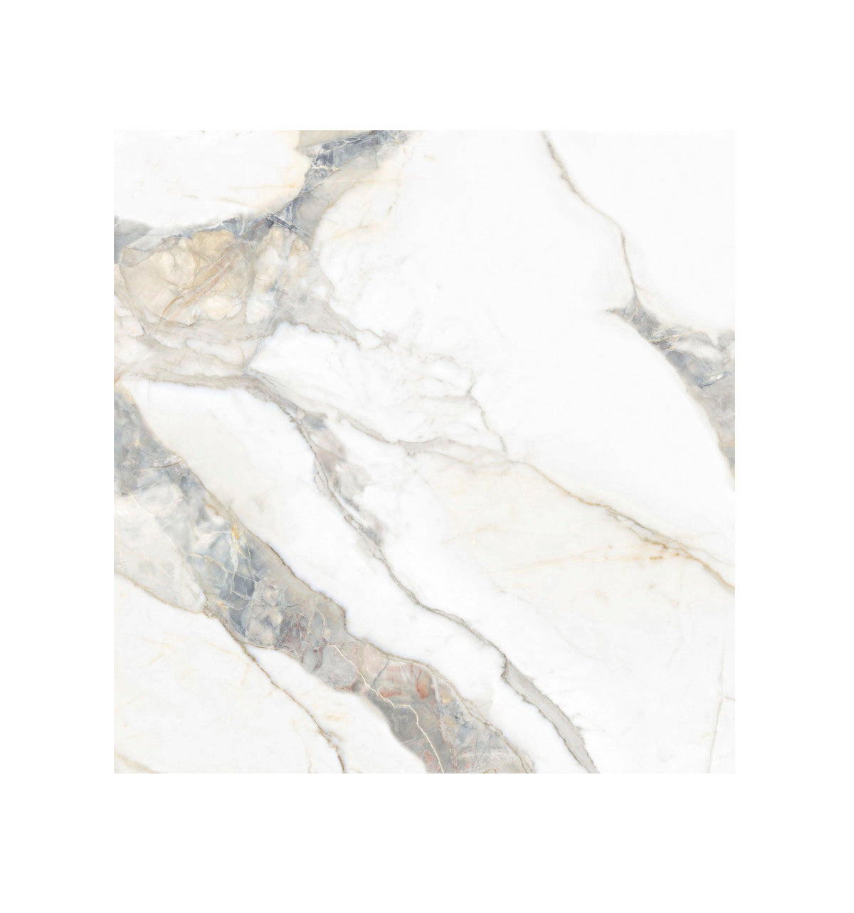 Carreau de porcelaine Marmi Pietra Di 1 Mat 24x24 en boîte de 15,50 pi²