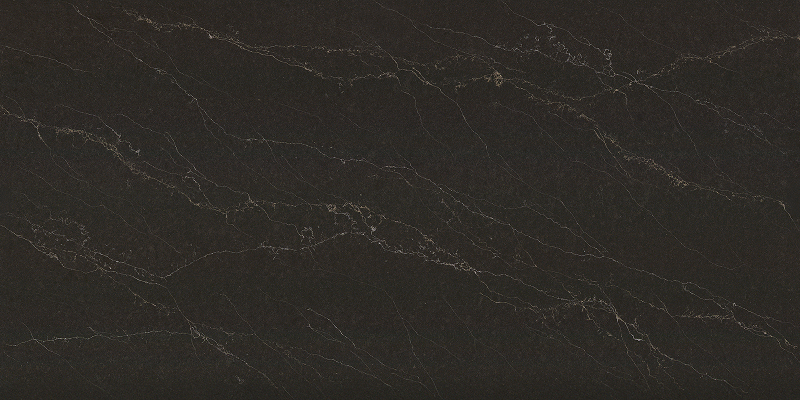 Countertop Quartz 2cm - 3cm LXHA Midnight Ember Brushed.