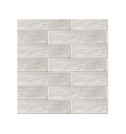 Ceramic Tile Mayolica Nude Polished 3x12 in 6.35 SF Box 3x12 in NUDE Glossy
