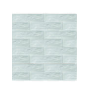 Ceramic Tile Mayolica Menta Polished 3x12 in 6.35 SF Box 3x12 in MENTA Glossy