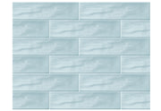 Carrelage en porcelaine - MAYOLICA CELESTE 3x6 po Gloss