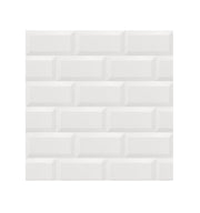 Ceramic Tile Subway White Polished 3x6 in 5.50 SF Box 3x6 in BCO.BRILLO Glossy
