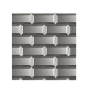 Ceramic Tile Subway Plata Matte 3x6 in 5.50 SF Box 3x6 in PLATA MATTE