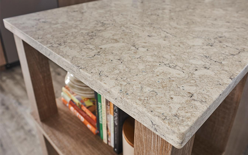 Countertop Quartz 2cm - 3cm LXHA White Aria 63x126 in.