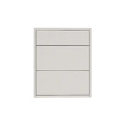 Glossy White Vanity 20 in. Suspended 2 Drawers with Countertop