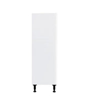 Glossy White Kitchen Base Cabinet 1 Door Unit 12 L x 34 3/4 H x 24 P in