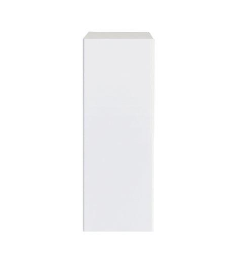 12 L x 36 H x 12 1/2 P" Glossy White Kitchen Cabinet Upper 1 Door Unit