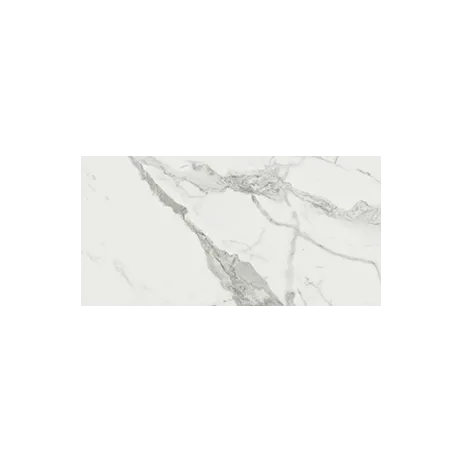 3.99 $ / SF / 15.50 SF Box / Mayfair Statuario Venato Rectified Glazed Porcelain Tile 12 x 24 in | 30 x 60 cm