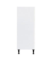 Glossy White Kitchen Base Cabinet 1 Door Unit 15 L x 34 3/4 H x 24 P in