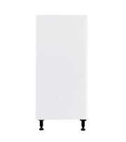 Glossy White Kitchen Base Cabinet 1 Door Unit 21 L x 34 3/4 H x 24  in