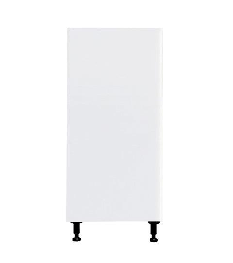 Glossy White Kitchen Base Cabinet 1 Door Unit 21 L x 34 3/4 H x 24  in