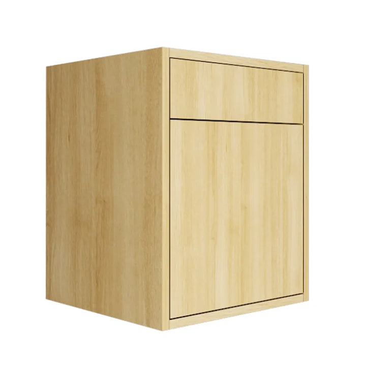 Vanité 30 po. Suspendu 1 tiroir beauté naturelle avec comptoir