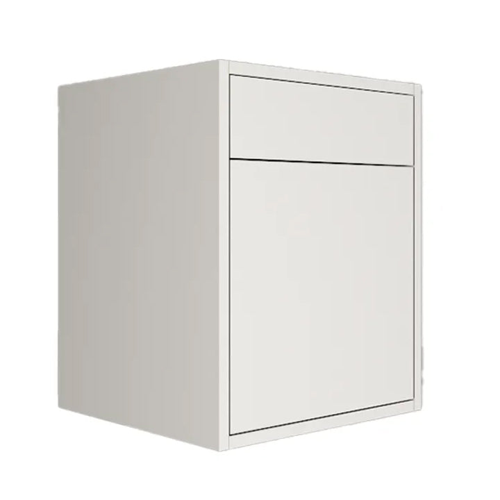 Vanité 30 po Suspendu 1 tiroir blanc laqué avec comptoir