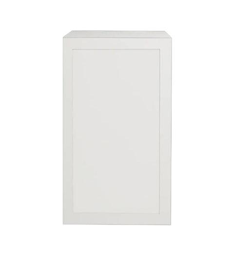 Armoire de cuisine haut 1 porte shaker blanc 21 L x 30 H x 12,5 P po