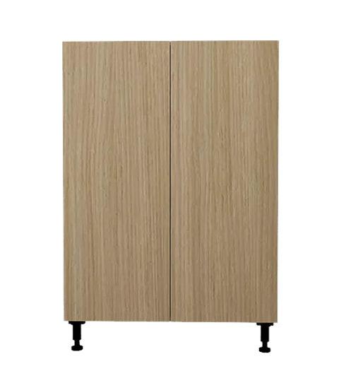 Natural Beauty Kitchen Base Cabinet 2 Doors Unit 27 L x 34 3/4 H x 24  in