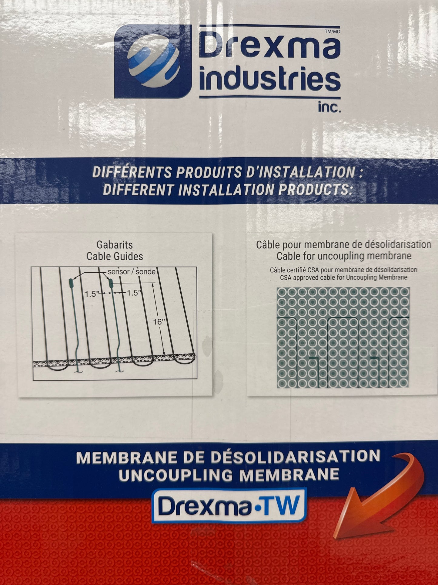 Underfloor Heating Cable System 3.7 Watt.- 3.7CWC-240V-087.