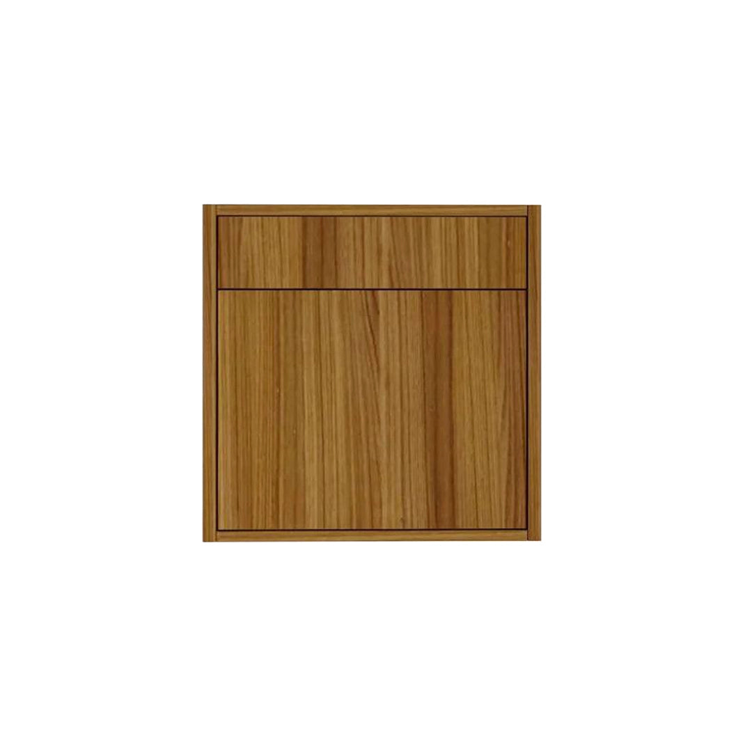 Hot Cinnamon Vanity 24 in. Suspended 1 Drawer with Countertop