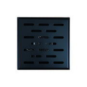 Square Drain Flow in Charcoal 5 in