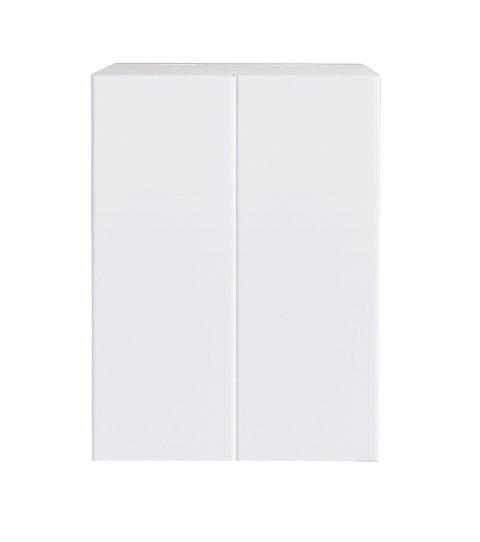 Armoire de cuisine haut blanc brillant à 2 portes, 27 L x 36 H x 12 1/2 pouces