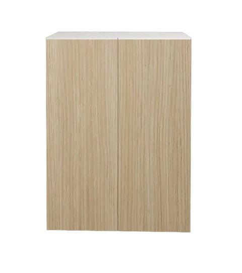 Armoire de cuisine haut 2 portes beauté naturelle 27 L x 30 H x 12,5 P po