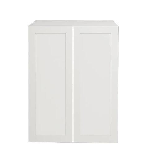 Armoire de cuisine haut 2 Portes shaker Blanche mat 27 L x 36 H x 12,5 po