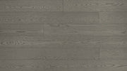 Engineered Hardwood Flooring American Oak 6 in Collection Smoke Grey.