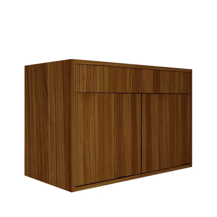 Vanité 36 po. Suspendu 2 portes cannelle chaude avec comptoir 