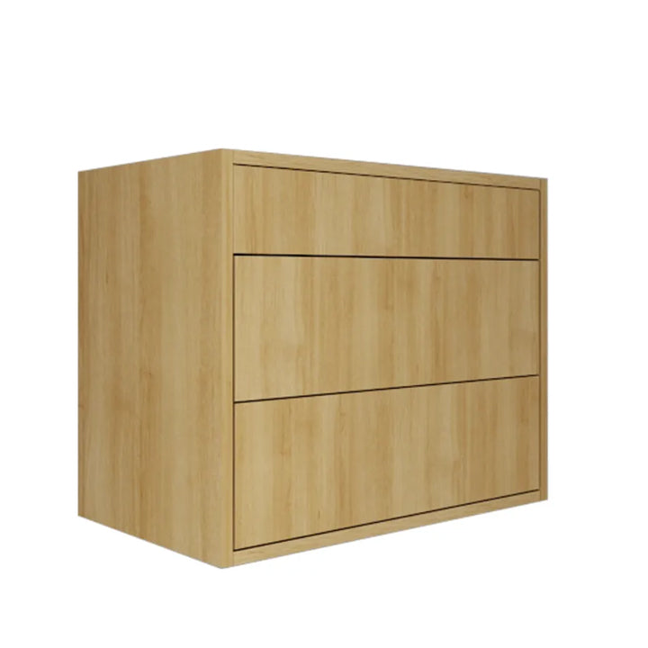 Natural Beauty Vanity 30 in. Suspended 2 Drawers with Countertop