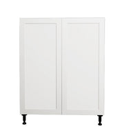 36 L x 34 3/4 H x 24" Shaker White Base Kitchen Cabinet 2 Doors