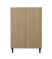 30 L x 34 3/4 H x 24 P" Natural Beauty Kitchen Base Cabinet 2 Doors Unit