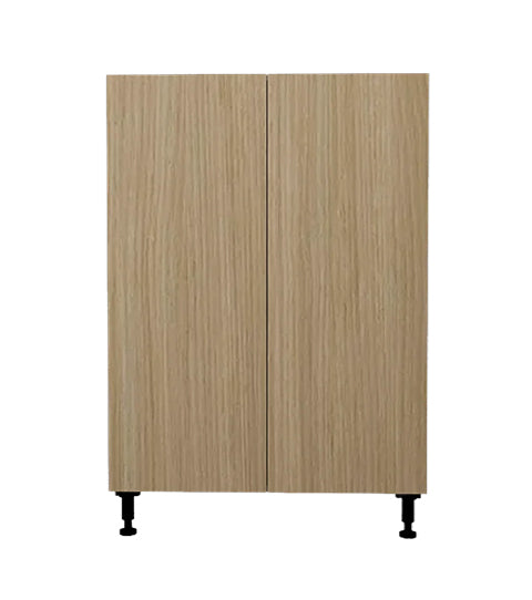 30 L x 34 3/4 H x 24 P" Natural Beauty Kitchen Base Cabinet 2 Doors Unit