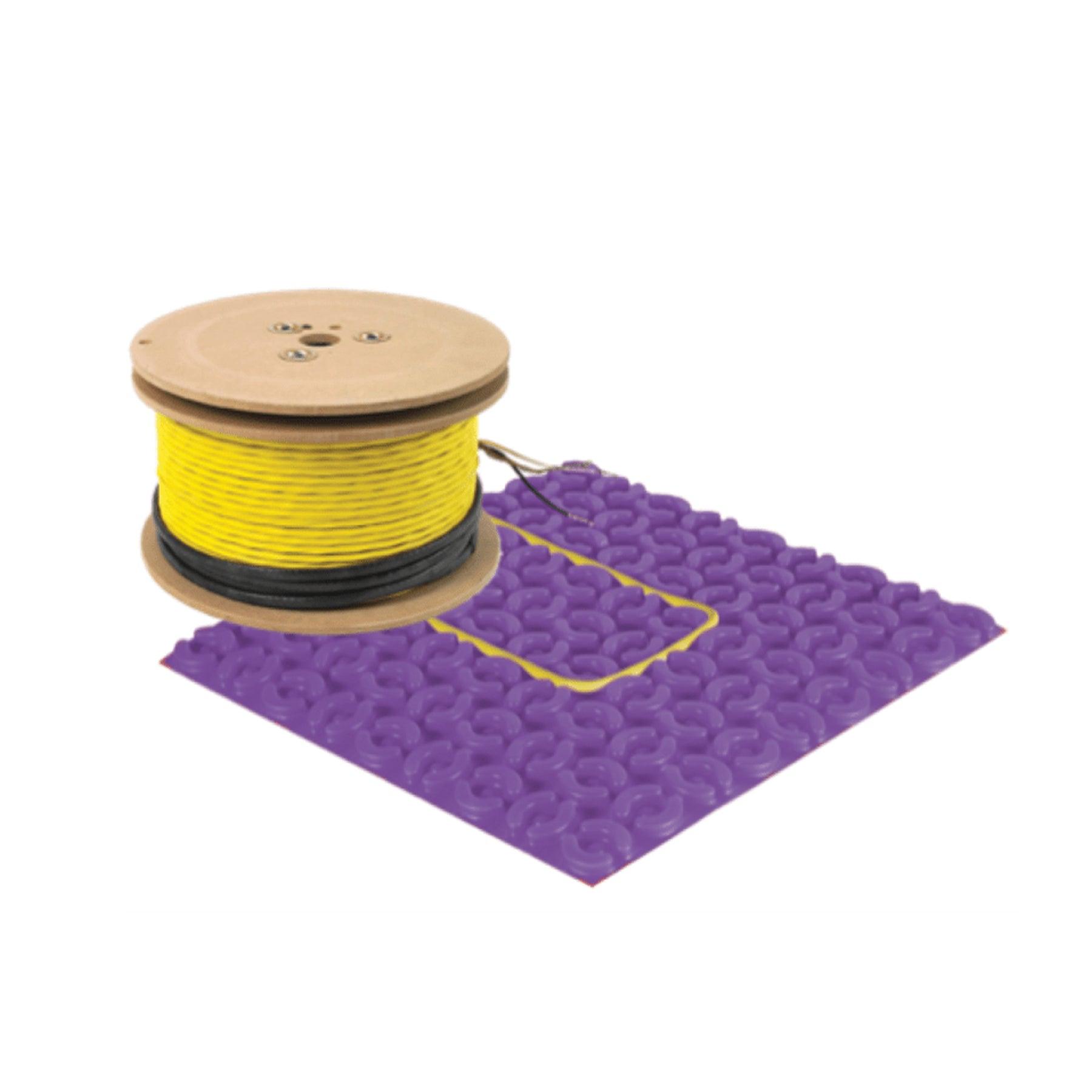 Système de chauffage au sol par câble, 3,7 watts, 3 emplacements, 35 pi²