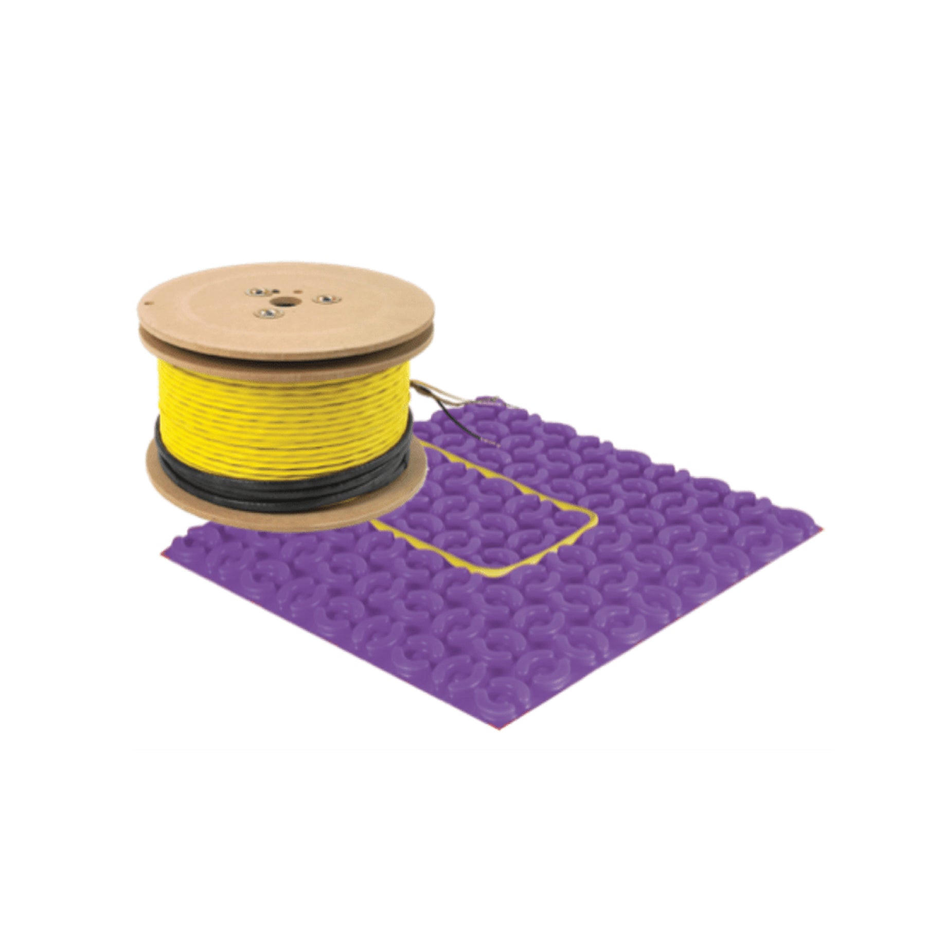 Underfloor Heating Cable System 3.7 watt 3 Locations 45 SF