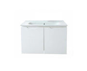 Vanity Suspended 30 in White 2Doors with countertop.