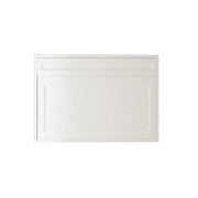 Vanité 36 po. suspendu 1 tiroir shaker blanc avec comptoir