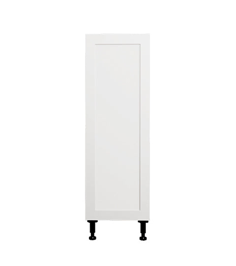Armoire de cuisine bas 1 porte shaker blanc 12 L x 34 3/4 H x 24 P po