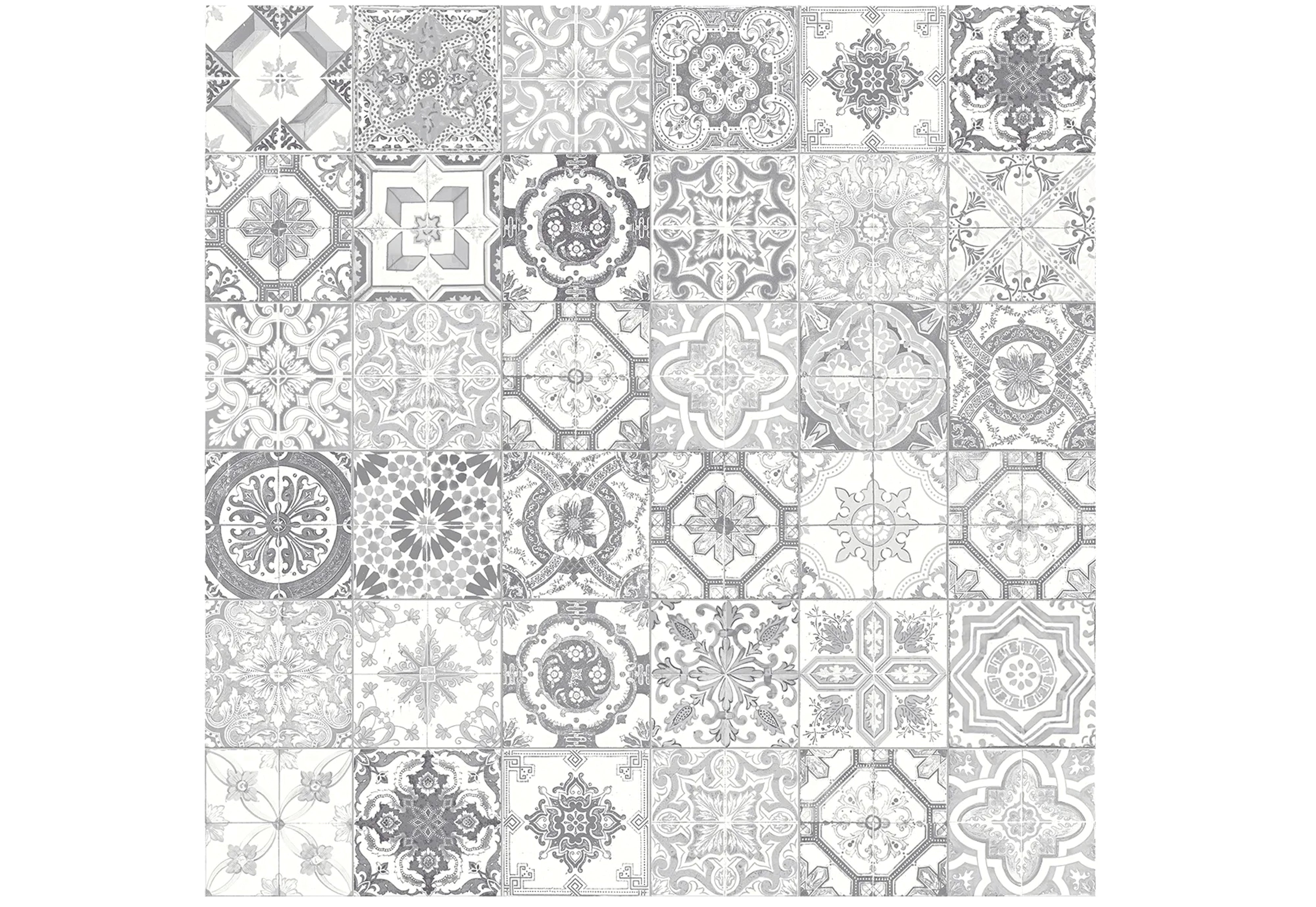 Porcelain Tile Marrakesh Grey Matte 8x8 in 10.76 SF Box