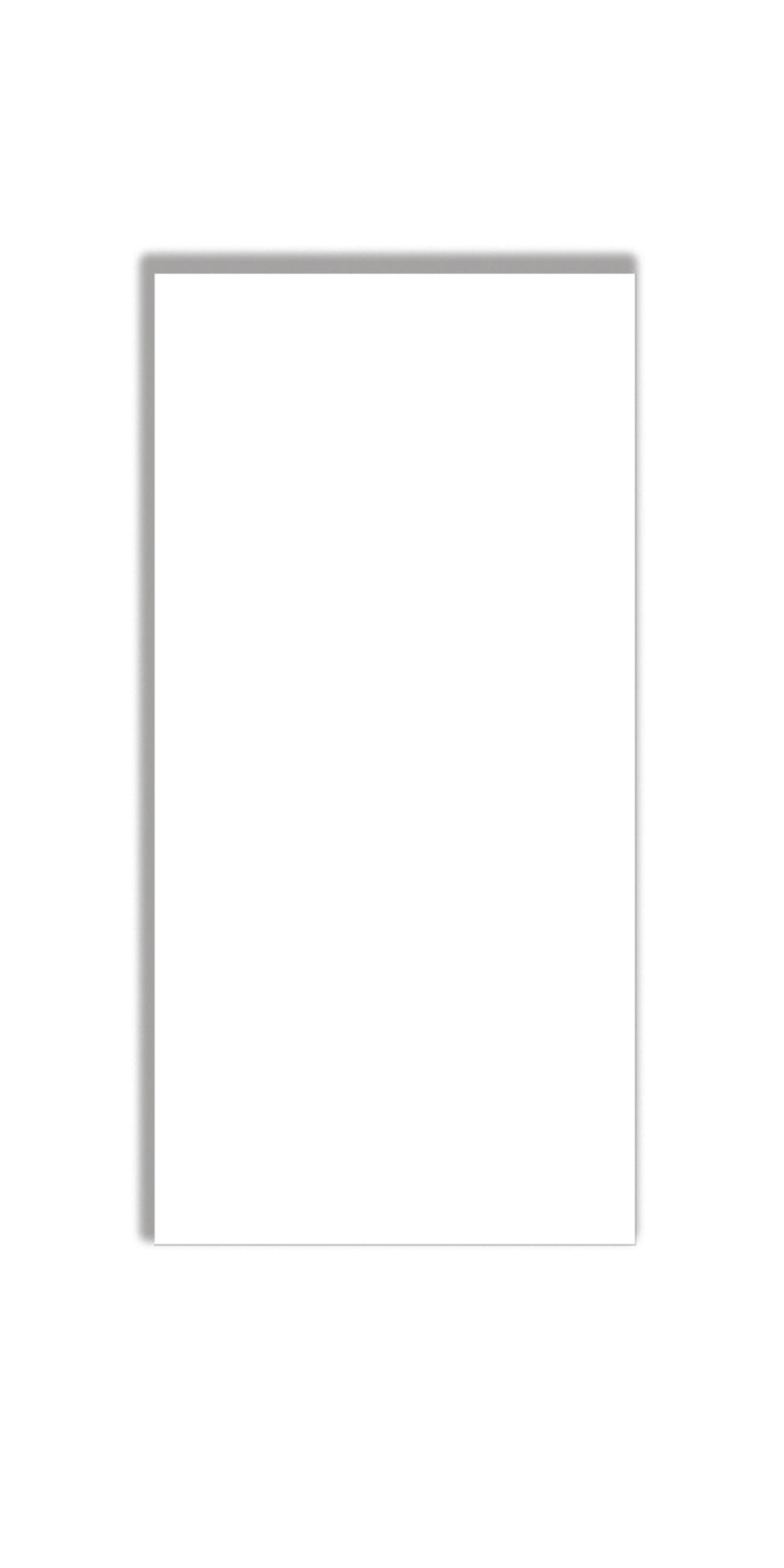 Ceramic Tile Prima True White Matte 12x24 in 15.39 SF Box 12x24 in