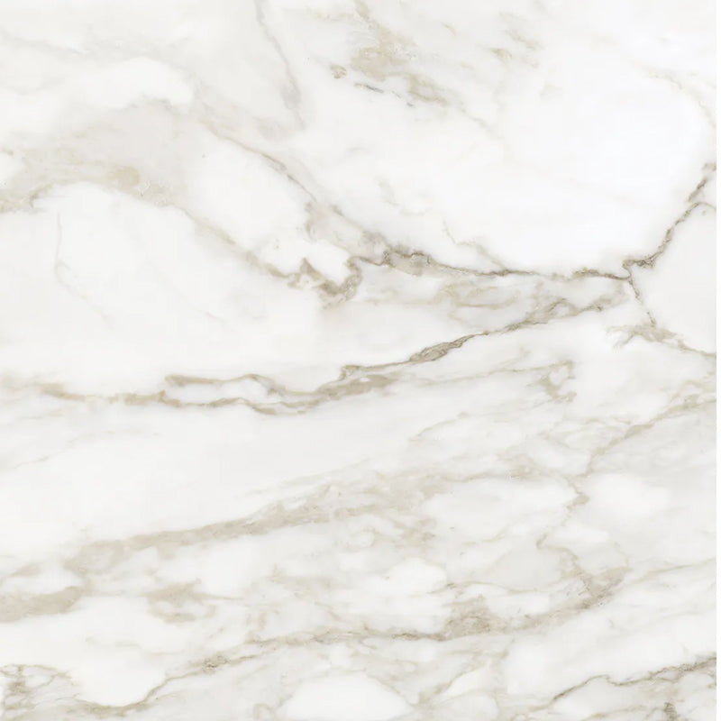 3,99$/SF - 15.50 SF/Box. Porcelain La Marca Calacatta Paonazzo Glazed Polished Tile 24 x 24 in