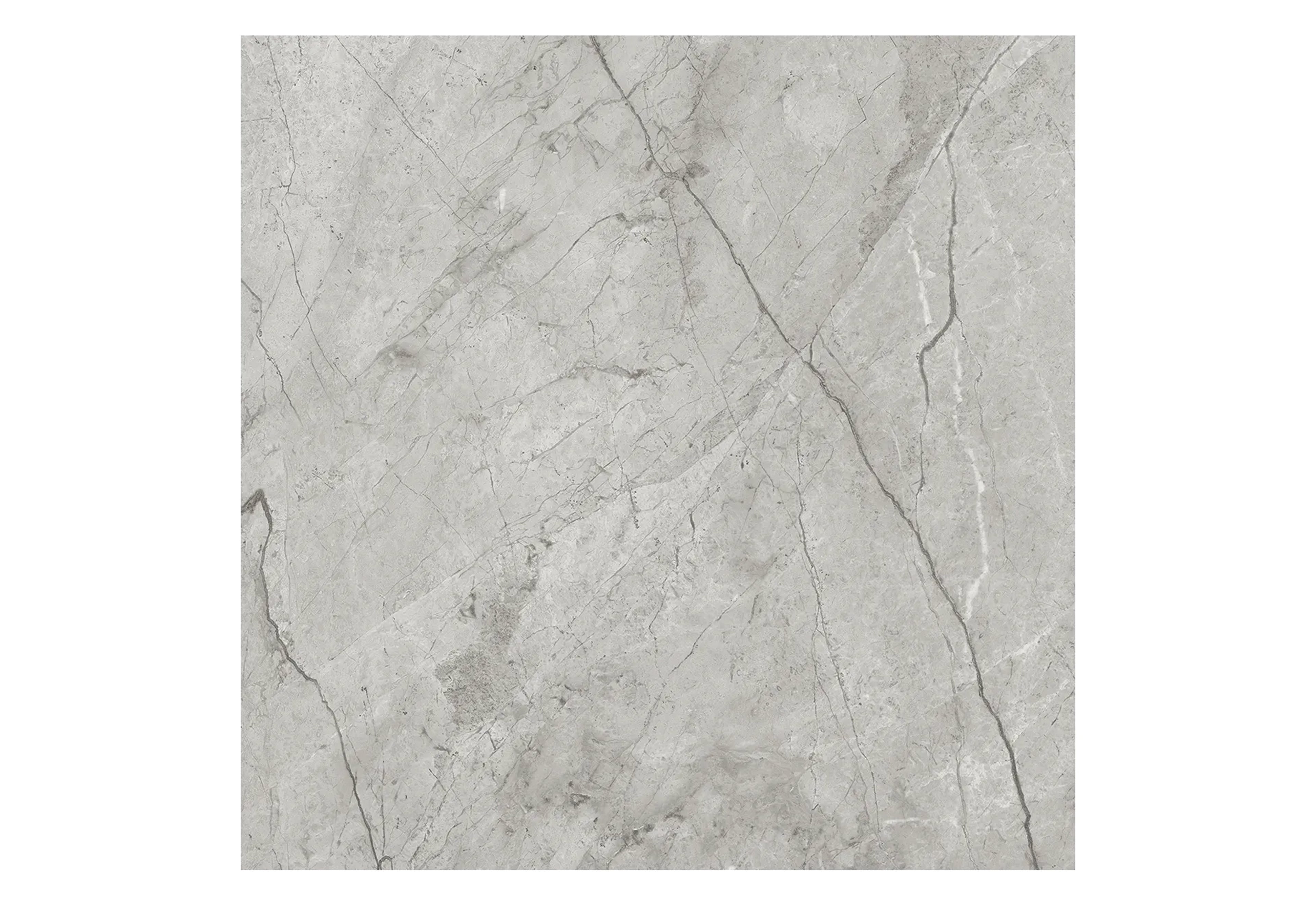 3.99 $ / SF - 15.5 SF/Box Porcelain La Marca Paradiso Argento Glazed Rectified Tile 24x24 in