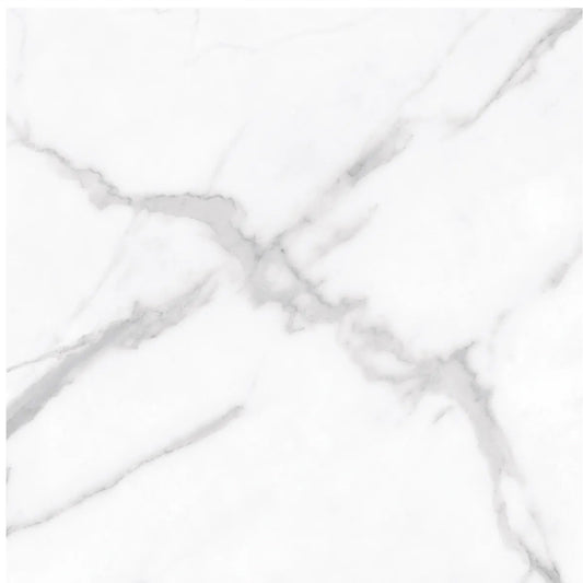 3.99 $ /SF -  15.5 SF/Box Porcelain La Marca Statuario Nuovo Rectified Glazed Tile 24 x 24 x 3/8 in