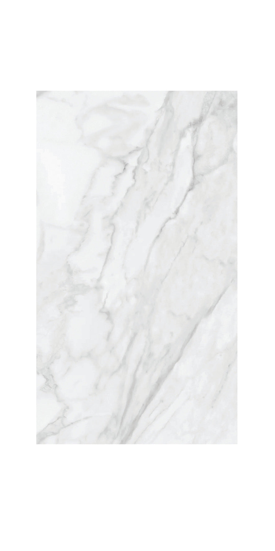 Ceramic Tile Plata Statuario Brina Matte 24x48 in 15.50 SF Box 24x48 in
