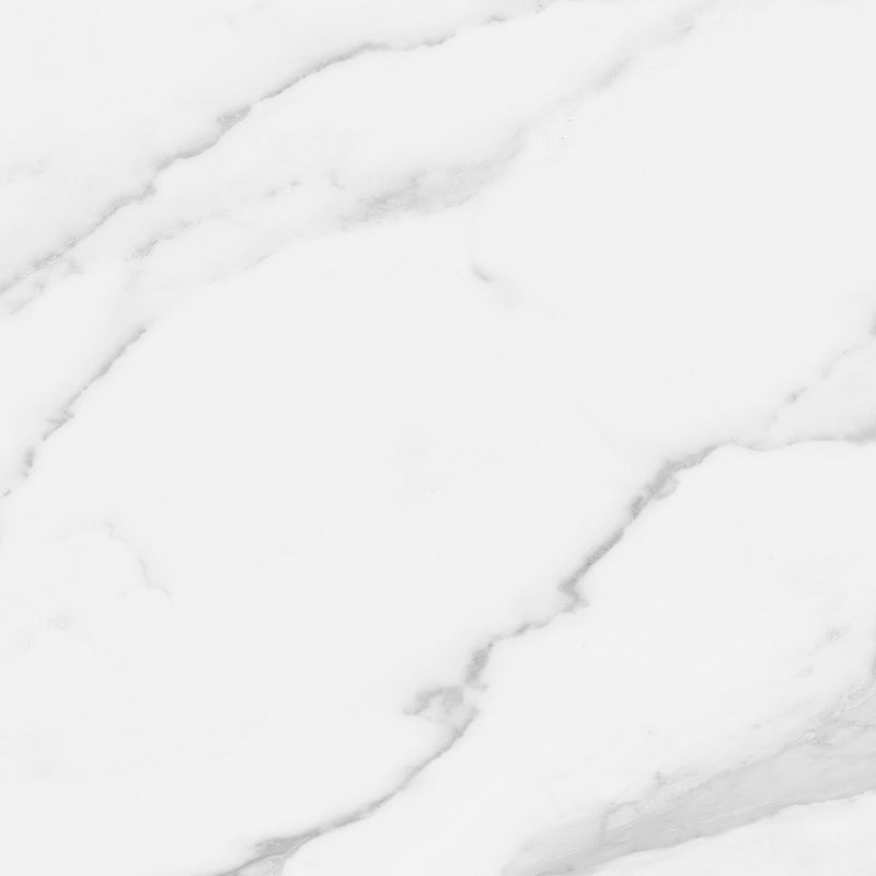 3.99 $ / SF - 15.50 SF/Box Porcelain Polished Plata Statuario Brina Rectified  24x24  in