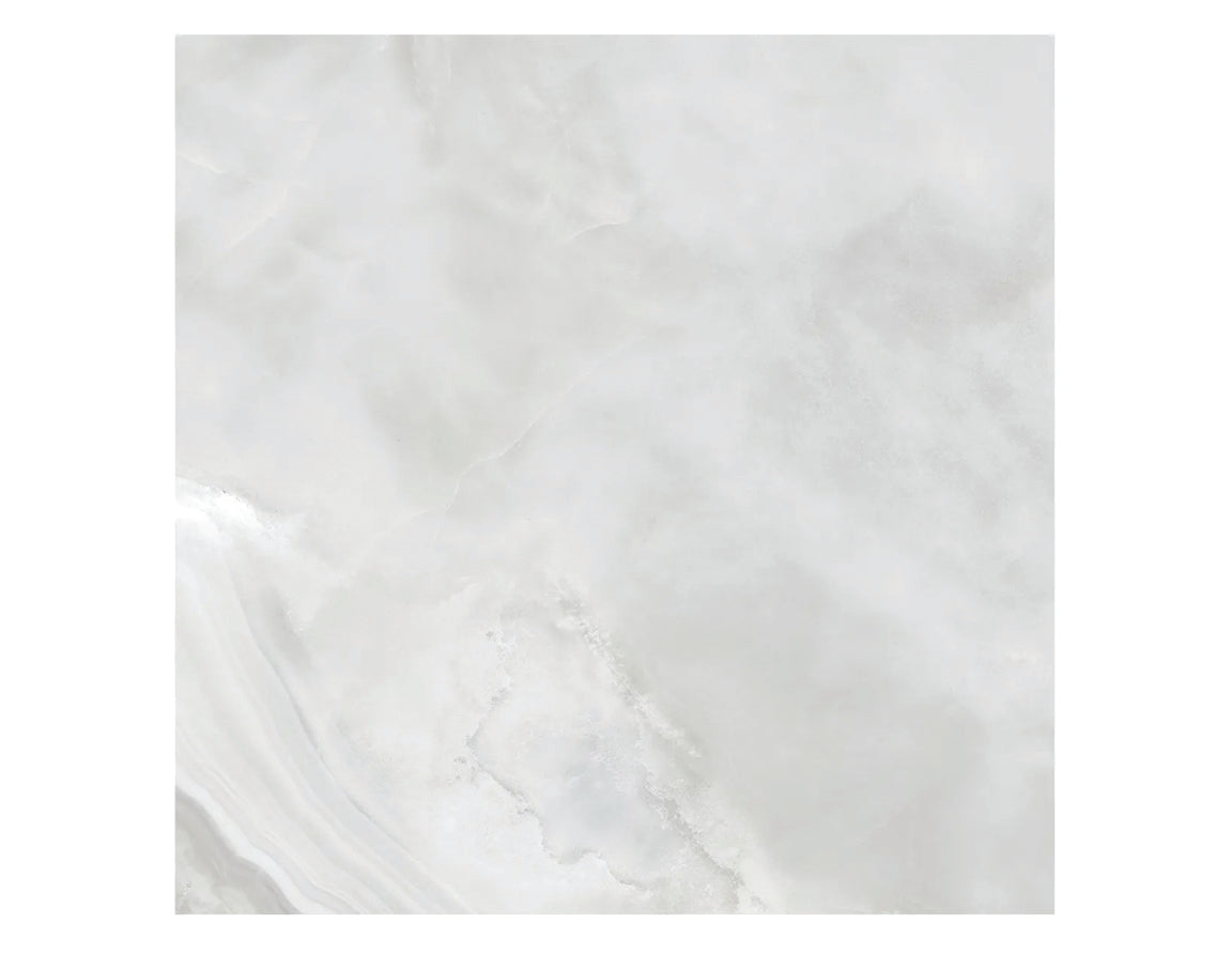 Porcelain Tile Plata Onyx Crystallo Polished 24x24 in 15.50 SF Box