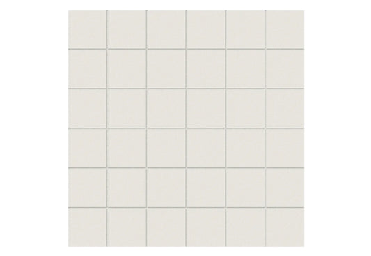 Porcelain Mosaic 2 x 2 in Prima Warm White Matte UnGlaz. 9.58 SF/Box