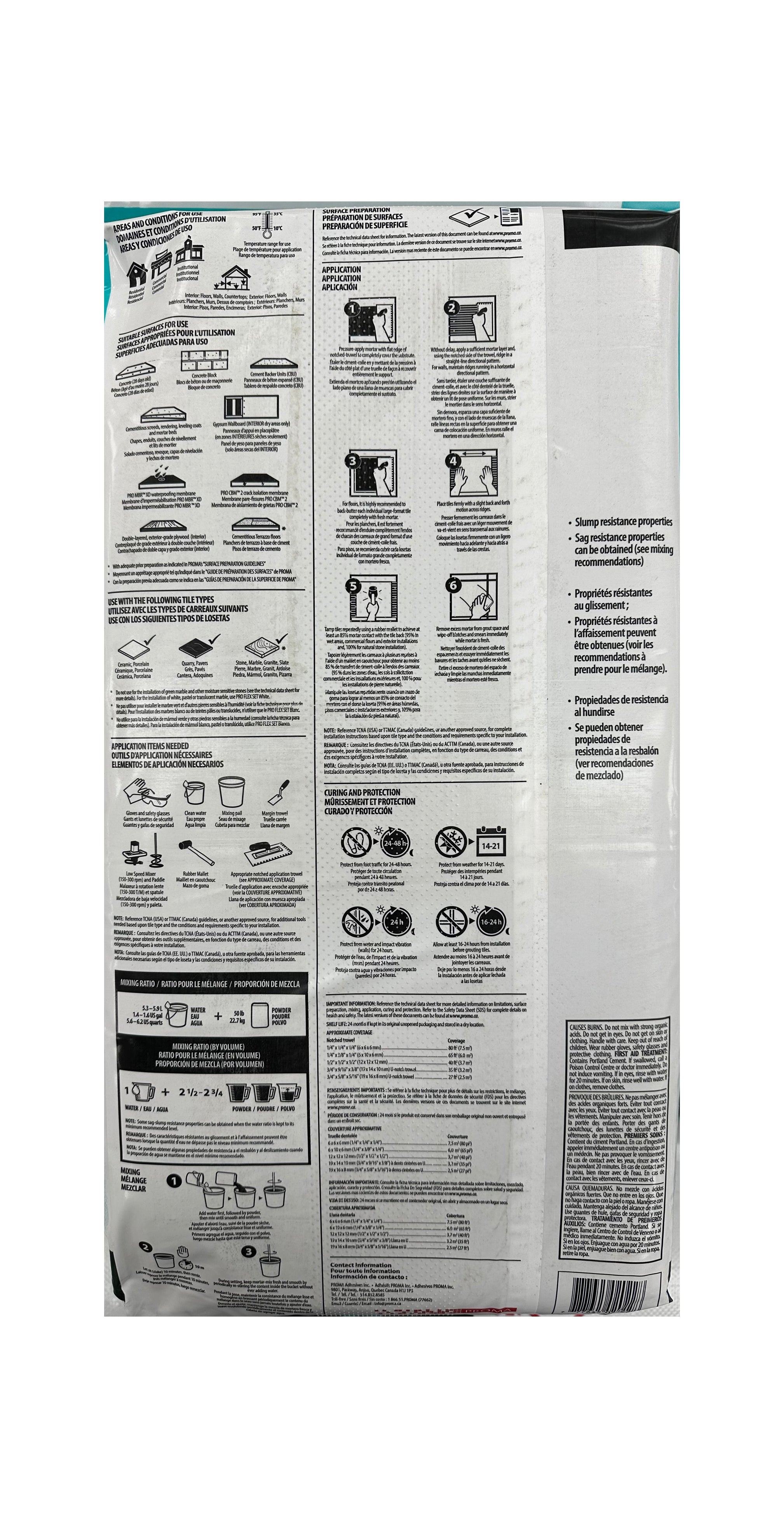 Proma PRO Flex Set Gris  50 lb - 22,7 kg